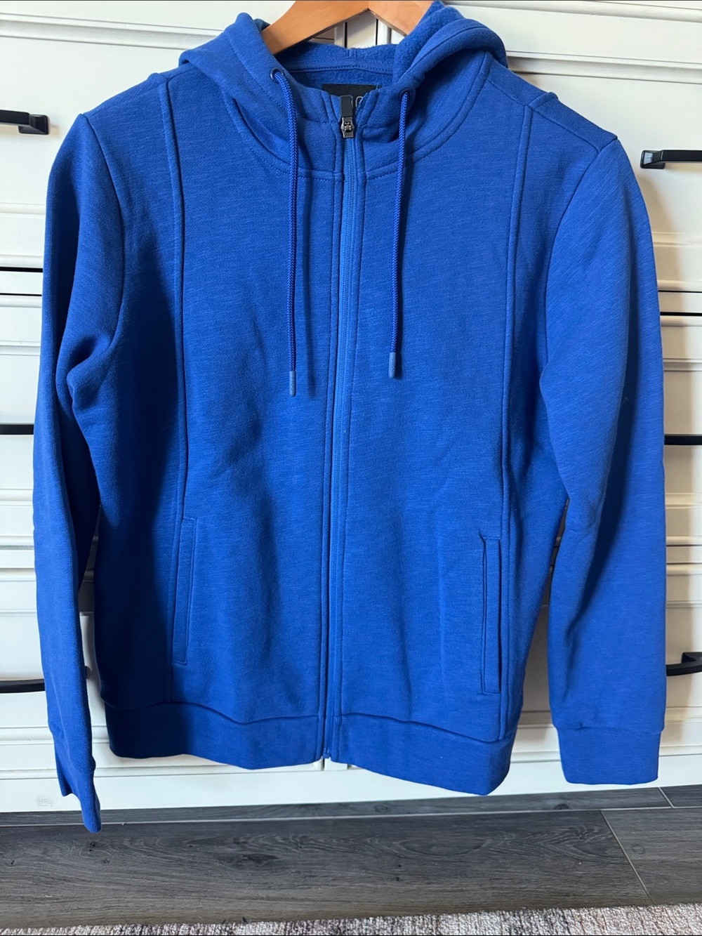Figs NWOT Essential Hoodie in Vibrant Royal Blue